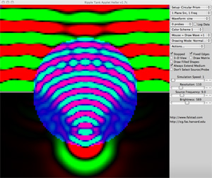 Ripple Tank Java Applet